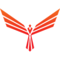 Red Pulse Phoenix (PHX) logo