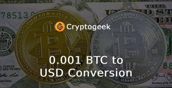 0.001 BTC to USD: Understanding the Conversion Clearly