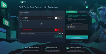 CCE.Cash – Instant Crypto Exchange with No KYC