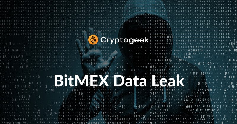 The largest BitMEX cryptocurrency exchange has leaked user data