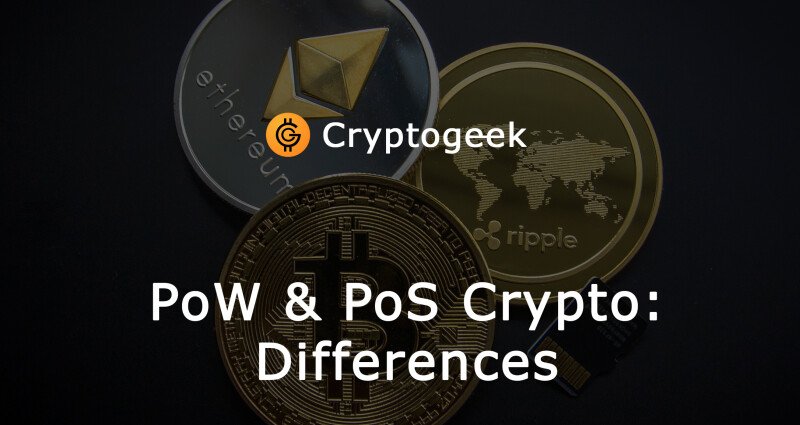 Quelle est la différence Entre les crypto-monnaies Proof of Work et Proof of Stake?