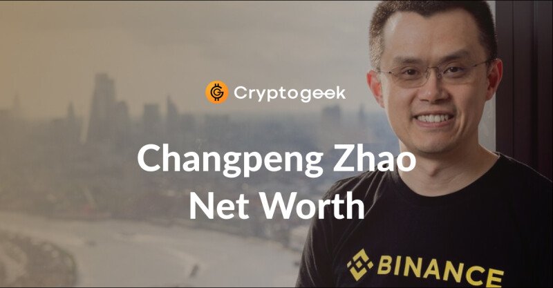 O homem mais rico da Terra? Valor Líquido Changpeng Zhao / Cryptogeek