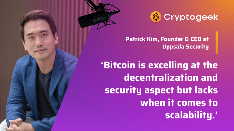 Entrevista com Patrick Kim-Uppsala segurança fundador e CEO