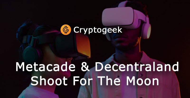 По мере того как популярность GameFi растет, сайты онлайн-игр, такие как Metacade и Decentraland, стремятся на Луну