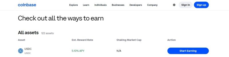 USD Coin (USDC) Staking Guide