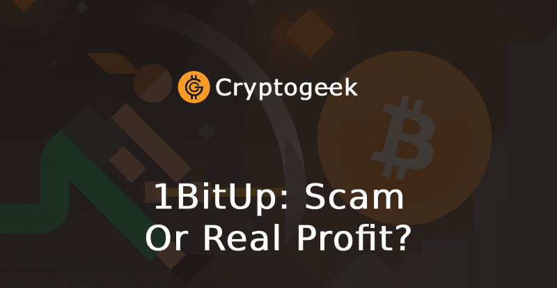 1BitUp - Cloud Mining Platform: Scam or Real Profit
