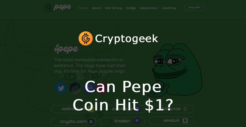 Can Pepe Coin Hit $1? Examining Its Future Value