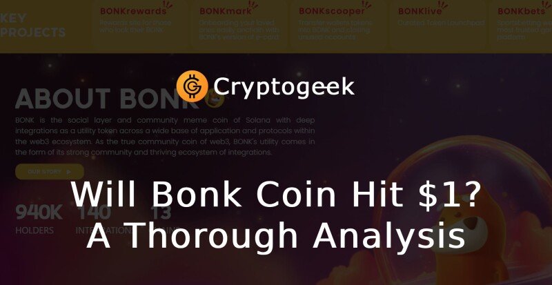 Will Bonk Coin Hit $1? A Thorough Analysis