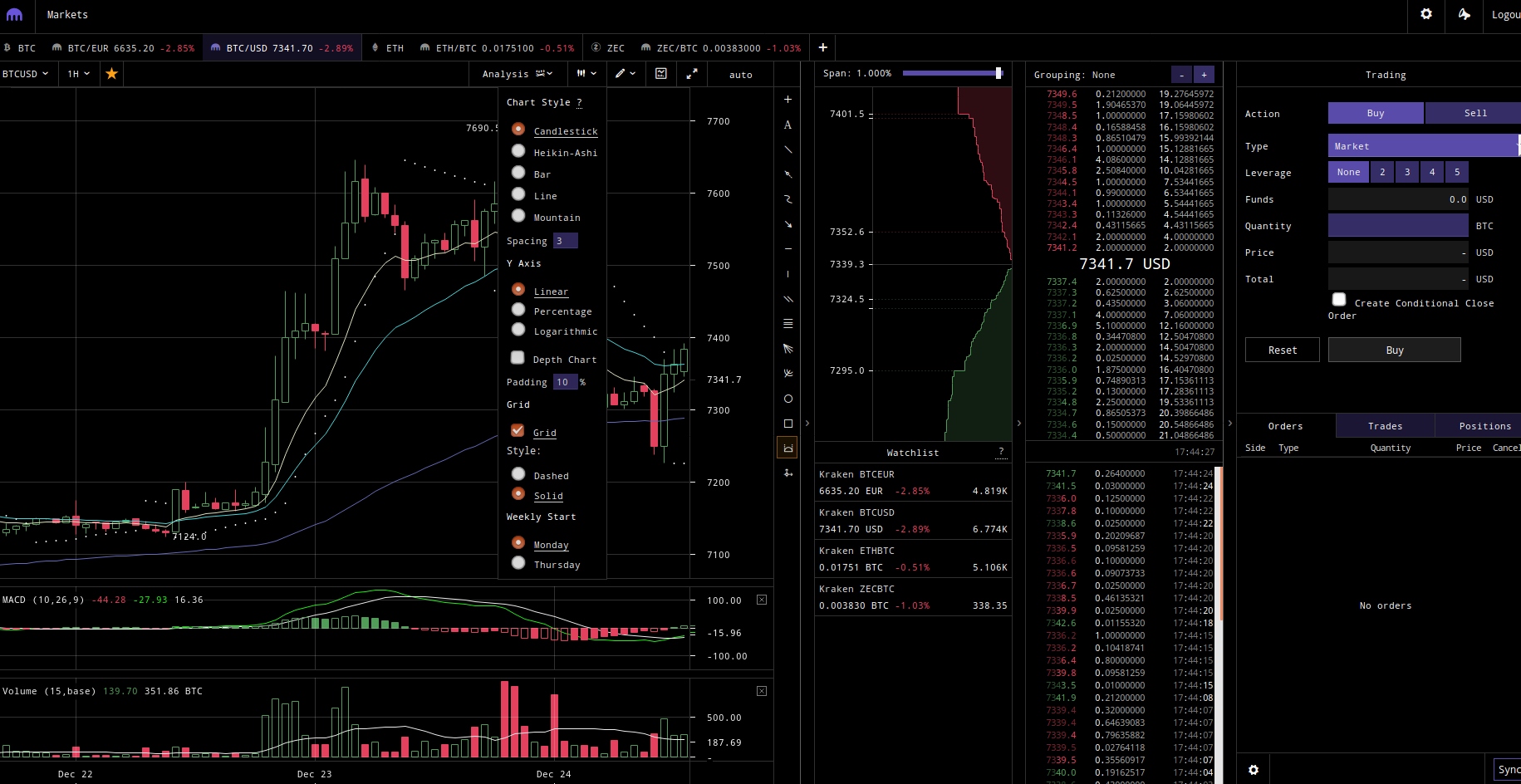 gatehub kraken bitstamp