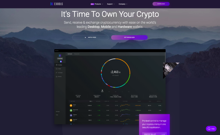 exodus vs coinbase