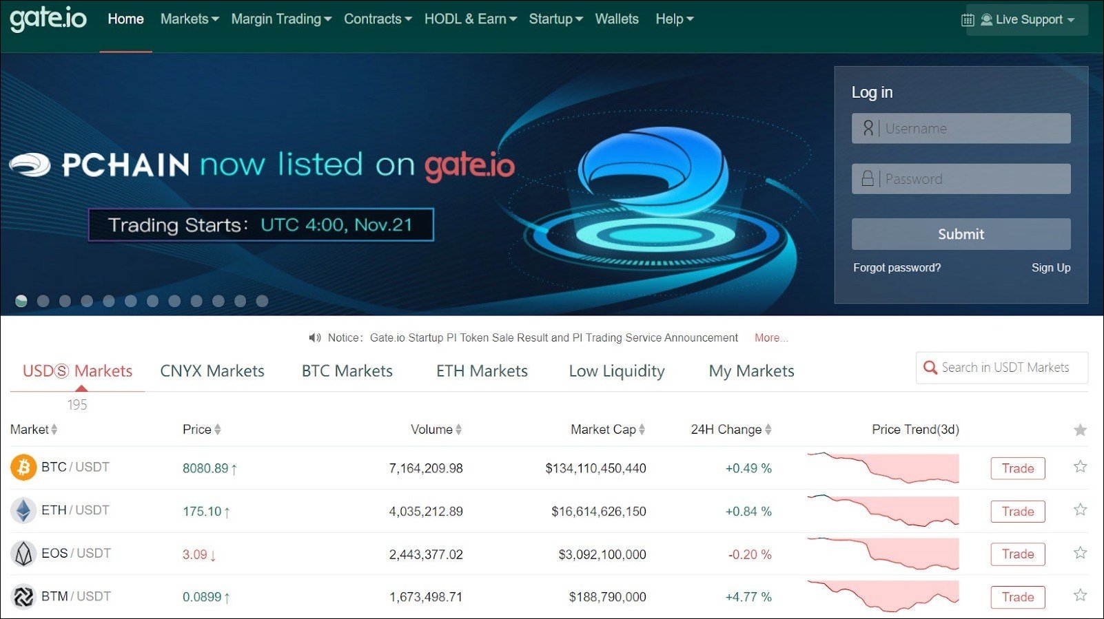 gate io websocket