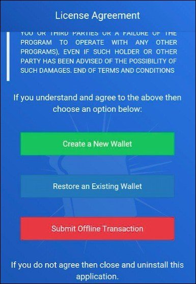 does toast wallet support trust line