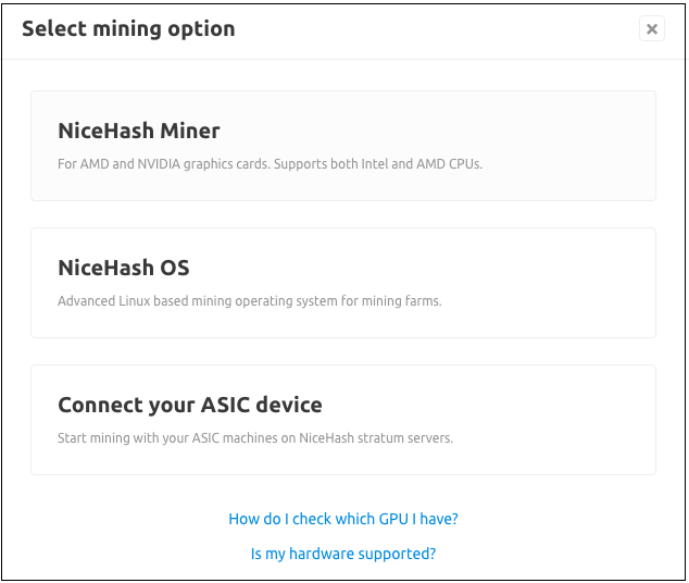 alternative to nicehash linux