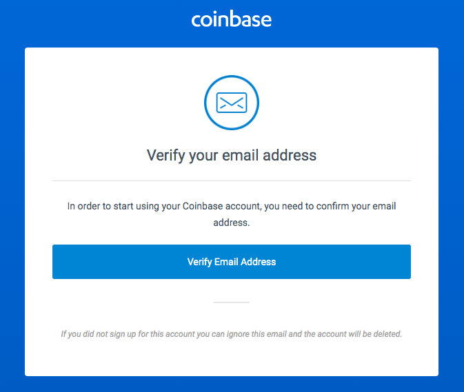 coinbase not sending verification email